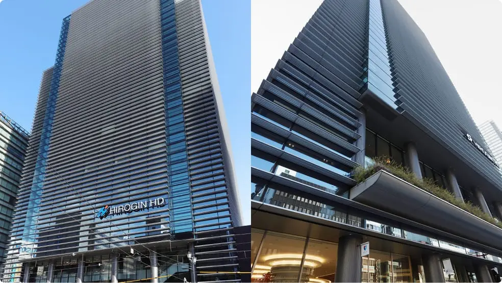 ひろぎんホールディングス本社ビルの写真
