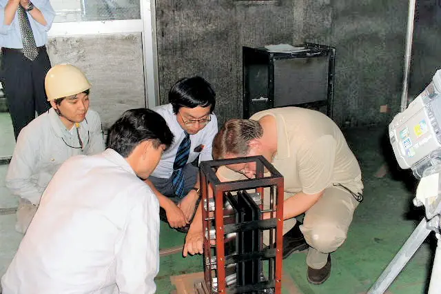 認証試験の様子